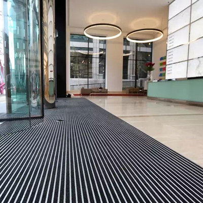 Plaza Komersial Lantai Masuk Tikar Pintu Masuk Aluminium Lalu Lintas Tinggi