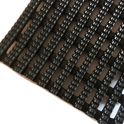 Open Grid PVC Slip Tahan Lantai Tikar Keras Memakai Lebar 0.9M