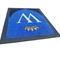 Custom Size Floor Mats Printing Logo Nylon Top Rubber Back 8 - 9 MM