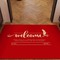 Cetak Custom Logo Mats Karpet Karpet Top Nylon Karet Kembali Untuk Restoran