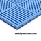 3800g / Sqm 25cm * 25cm PVC Interlocking Floor Tiles Anti Skid Modular Drainage Mats