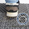 9MM Tebal 20CMx20CM Anti Slip PVC Floor Mat Untuk Balkon Toilet