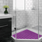PVC Hollow Tubular Cushion Bathroom Anti Slip Floor Mat Untuk Lansia 1.2CM