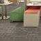Komersial Office Hotel Karpet Tile PVC Didukung Permukaan Polypropylene